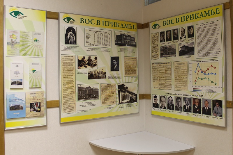 Рис.1. История становления Пермской организации ВОС